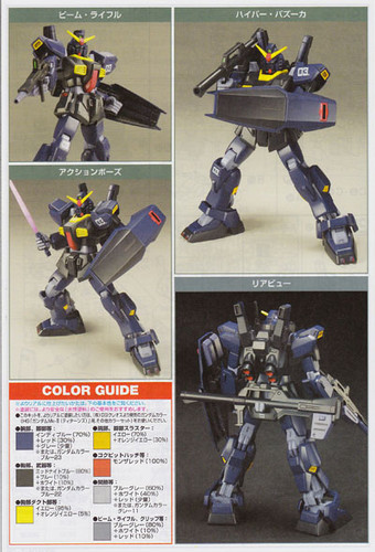 Bandai HGUC 030 Gundam RX-178 Mk-II TITANS 1/144 Scale Kit