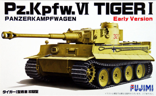 Fujimi 72M7 German Pz.Kpfw VI Tiger I Early Version 1/72 Scale Kit