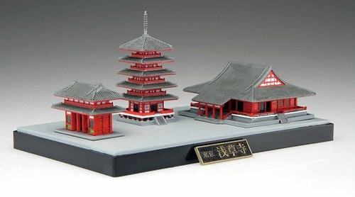 Fujimi Tatemono-20 Tokyo Asakusa Temple non-Scale Kit