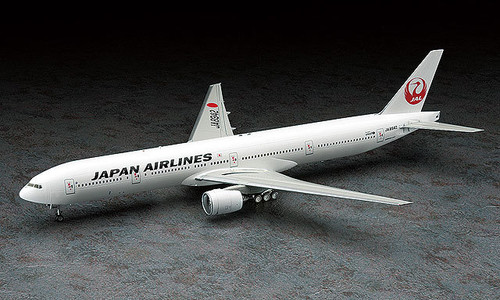 Hasegawa 15 JAL Japan Airlines Boeing 777-300 (New Marking) 1/200 Scale Kit