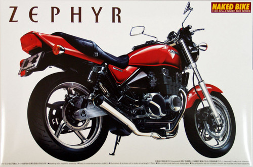 Aoshima Naked Bike 10 41659 Kawasaki Zephyr 1/12 Scale Kit