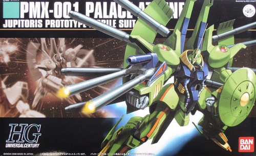 Bandai HGUC 060 Gundam PMX-001 PALACE-ATHENE 1/144 Scale Kit