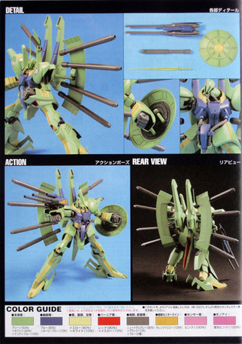 Bandai HGUC 060 Gundam PMX-001 PALACE-ATHENE 1/144 Scale Kit