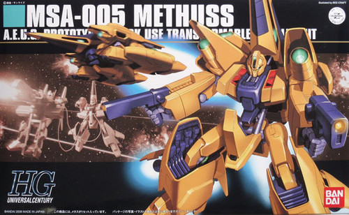 Bandai HGUC 061 Gundam MSA-005 METHUSS 1/144 Scale Kit