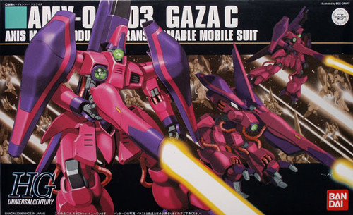 Bandai HGUC 063 Gundam AMX-003 GAZA C 1/144 Scale Kit