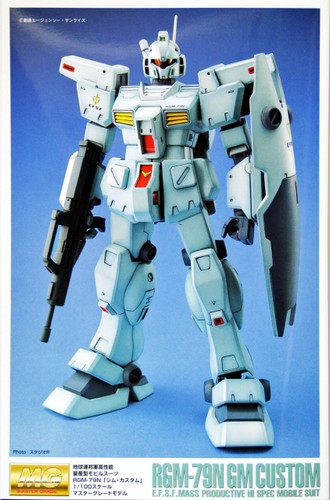 Bandai MG 716916 Gundam RGM-79N GM CUSTOM 1/100 Scale Kit
