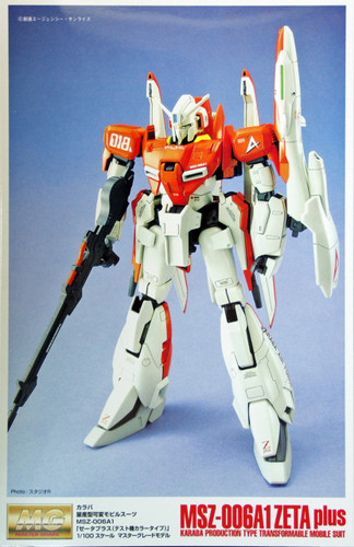 Bandai MG 055699 Gundam MSZ-006 A1 ZETA-Plus 1/100 Scale Kit