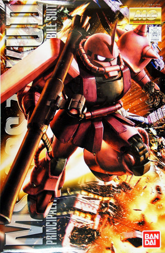 Bandai MG 498342 Gundam MS-06S CHAR'S ZAKU II 1/100 Scale Kit