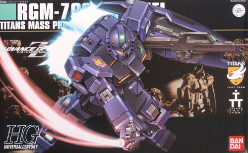 Bandai HGUC 074 Gundam RGM-79Q GM QUEL 1/144 Scale Kit