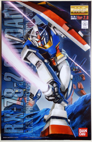 Bandai MG 555205 Gundam RX-78-2 Version 2.0 1/100 Scale Kit