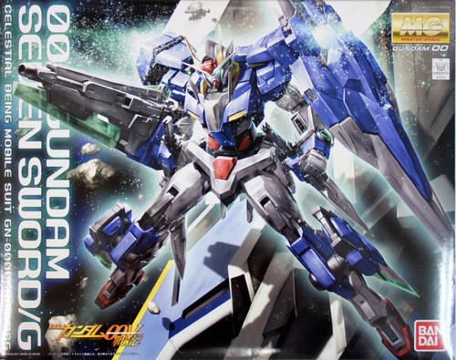 Bandai MG 710758 Gundam OO Gundam Seven Sword/G GN-0000/7S 1/100 Scale Kit