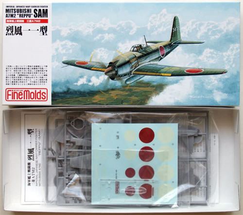Fine Molds FP18 IJN MITSUBISHI A7M2 REPPU SAM 1/72 Scale Kit