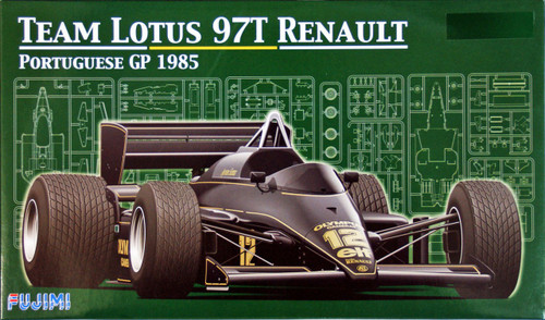 Fujimi GP23 090641 F1 Team Lotus 97T Renault Portuguese GP 1985 1/20 Scale Kit 090641