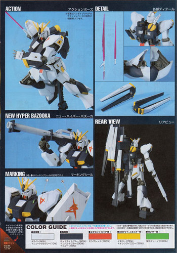 Bandai HGUC 086 Gundam RX-93 Nu Gundam 1/144 Scale Kit