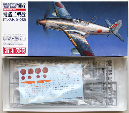 Fine Molds FP19 KAWASAKI Ki-61 FAST BACK TONY 1/72 Scale Kit
