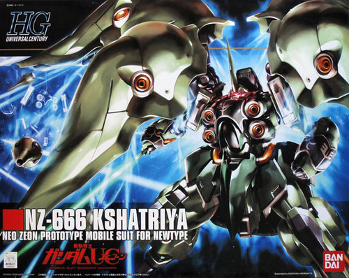 Bandai HGUC 099 Gundam NZ-666 KSHATRIYA 1/144 Scale Kit