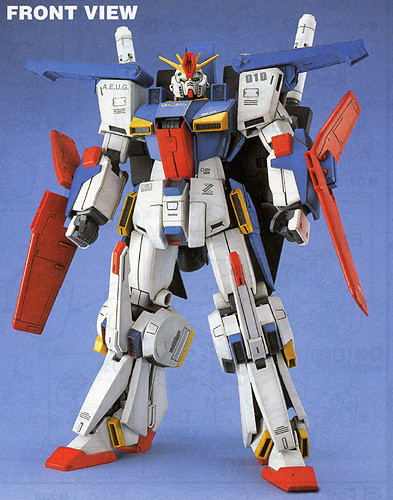 Bandai MG 716909 Gundam MSZ-010 ZZ Gundam 1/100 Scale Kit