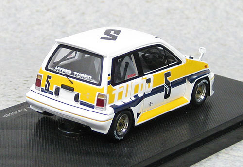 Ebbro 44473 Honda City Turbo R #5 Suzuka 1982 K.Acheson (Resin) 1/43 Scale