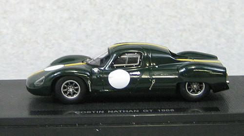 Ebbro 44556 Costin Nathan GT 1968 Green (Resin Model) 1/43 Scale