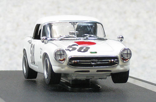 Ebbro 44589 IKUZAWA HONDA S800 Racing Nurburgring 1967 #58 1/43 Scale