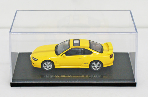 Ebbro 44619 Nissan Silvia Spec-R S15 1999 (Yellow) 1/43 Scale