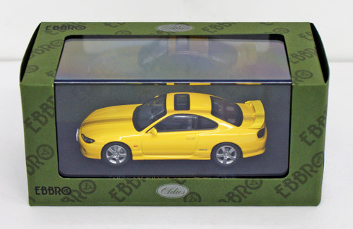 Ebbro 44619 Nissan Silvia Spec-R S15 1999 (Yellow) 1/43 Scale