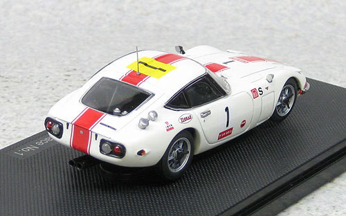 Ebbro 44627 Toyota 2000GT 1967 Japan Fuji 24H Race #1 1/43 Scale