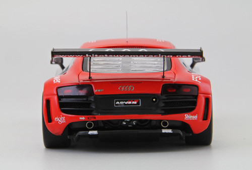 Ebbro 44630 HITOTSUYAMA RACING Audi R8 LMS 2011 (Resin Model) 1/43 Scale