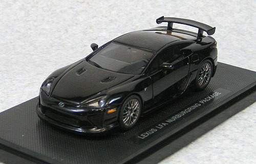 Ebbro 44639 LEXUS LFA Nurburgring Package Black (Resin Model) 1/43 Scale