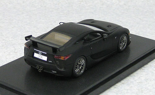 Ebbro 44640 LEXUS LFA Nurburgring Package Matt Black (Resin Model) 1/43 Scale