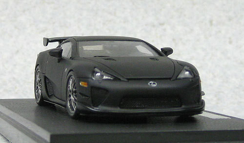 Ebbro 44640 LEXUS LFA Nurburgring Package Matt Black (Resin Model) 1/43 Scale