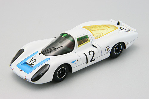 Ebbro 44649 Porsche 907 1967 Brands Hatch White (Resin Model) 1/43 Scale