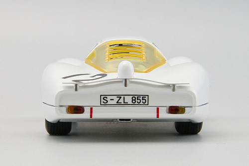 Ebbro 44649 Porsche 907 1967 Brands Hatch White (Resin Model) 1/43 Scale