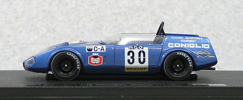 Ebbro 44670 RQ Coniglio Fuji Debut Race 1968 M.Blue (Resin Model) 1/43 Scale