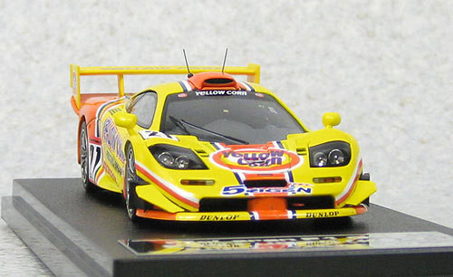 Ebbro 44672 EBBRO x HPI Yellow Corn Mclaren F1 GTR 2001 JGTC #21 1/43 Scale