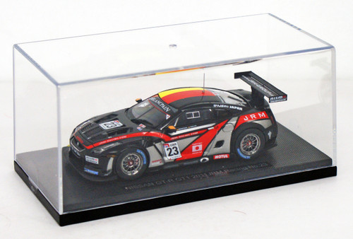 Ebbro 44713 Nissan GT-R GT1 2011 JRM Racing #23 (Black) 1/43 Scale