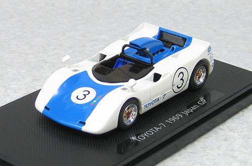 Ebbro 44719 Toyota 7 Japan Grand Prix 1969 No.3 (Blue) 1/43 Scale