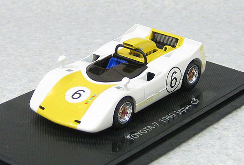 Ebbro 44721 Toyota 7 Japan Grand Prix 1969 No.6 (Yellow) 1/43 Scale