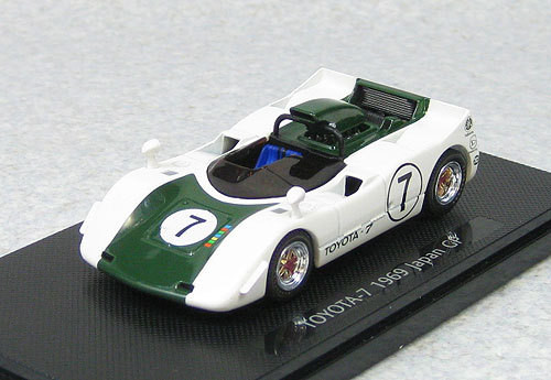 Ebbro 44722 Toyota 7 Japan Grand Prix 1969 No.7 (Green) 1/43 Scale