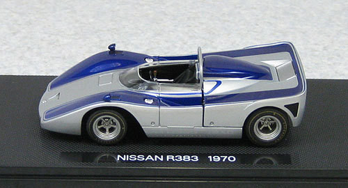 Ebbro 44726 Nissan R383 Japan Grand Prix 1970 Prototype (Silver) 1/43 Scale
