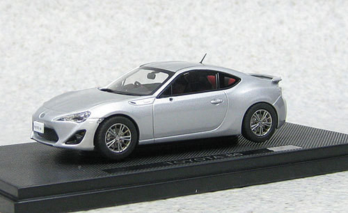 Ebbro 44842 Toyota 86 (Silver) 1/43 Scale