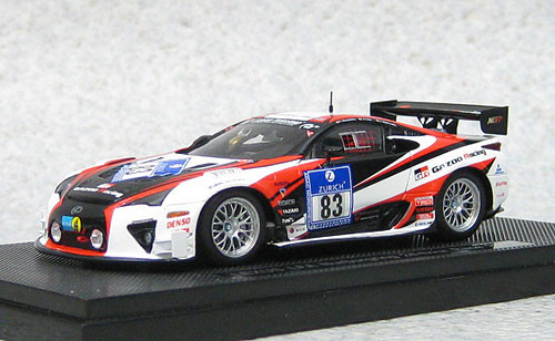 Ebbro 44890 Lexus LFA Nurburgring 24hr Race 2012 #83 (Resin Model) 1/43 Scale