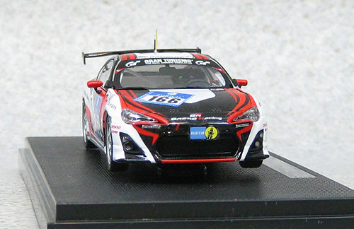 Ebbro 44892 Toyota 86 Nurburgring 24 Hour Race 2012 No.166 1/43 Scale