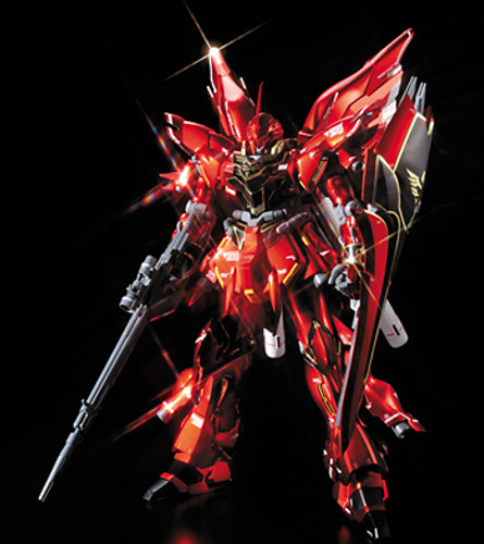 Bandai MG 620514 Gundam MSN-06S Sinanju VersionKa Titanium Finish 1/100 Scale Kit