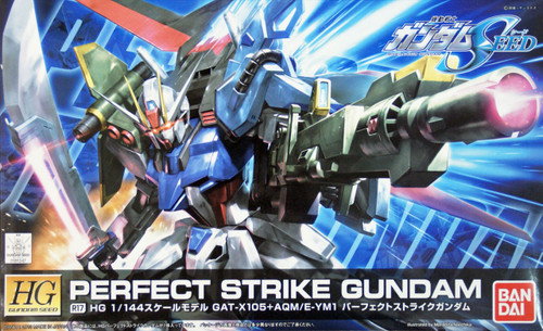 Bandai R17 Perfect Strike Gundam GAT-X105+AQM/E-YM1 1/144 Scale Kit (HG Gundam Seed)