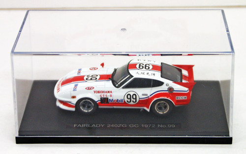 Ebbro 44607 Fairlady 240ZG GC 1972 No.99 (White) 1/43 scale
