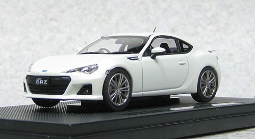 Ebbro 44903 Subaru BRZ Tokyo Motor Show 2011 (White) 1/43 Scale