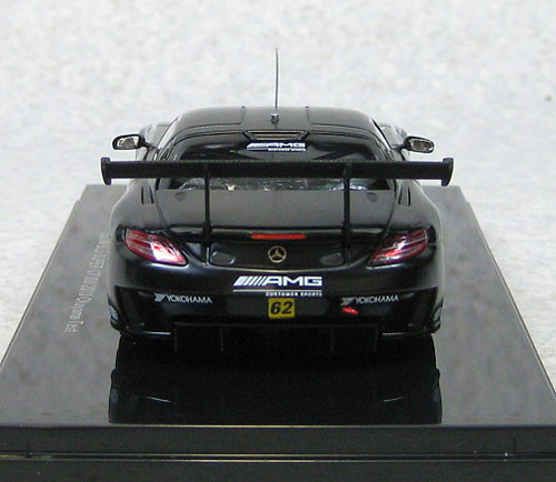 Ebbro 44944 Mercedes-Benz LEON SLS AMG SUPER GT300 2013 Okayama Test #62 1/43 Scale