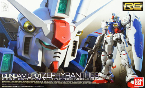 Bandai RG 12 RX-78GP01 Prototype Gundam GP01 Zephyranthes 1/144 Scale Kit