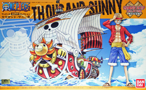 Bandai One Piece Grand Ship Collection 01 Thousand Sunny (Plastic Model Kit)